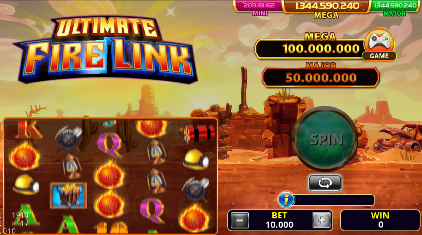 Play Ultimate Fire Link Slot Machine Online